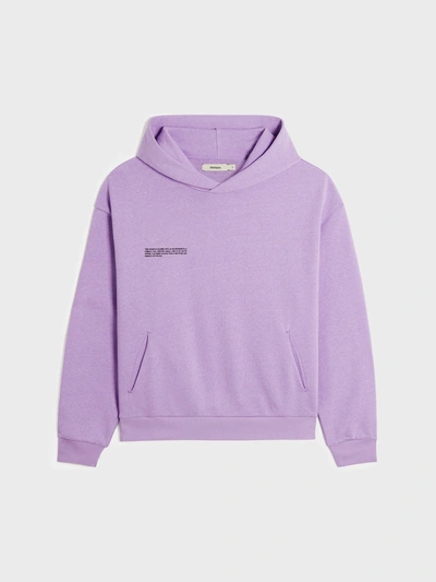 Shop Pangaia 365 Heavyweight Hoodie In Orchid Purple