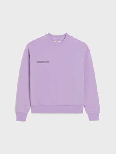 Shop Pangaia 365 Heavyweight Sweatshirt — Orchid Purple Xxl