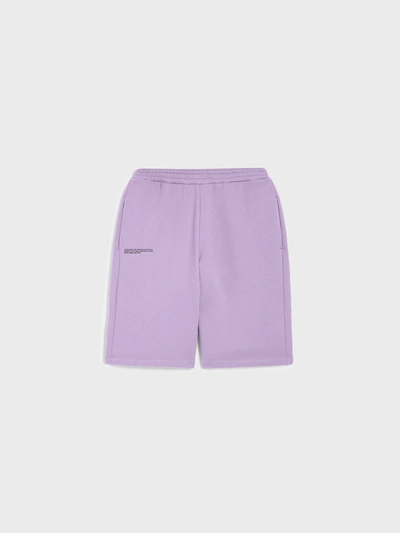 Shop Pangaia 365 Midweight Long Shorts In Orchid Purple