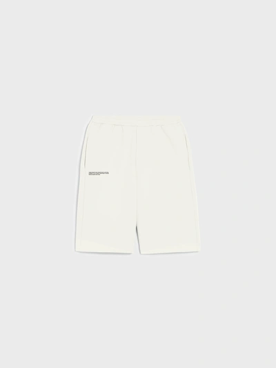 Shop Pangaia 365 Midweight Long Shorts In Off-white