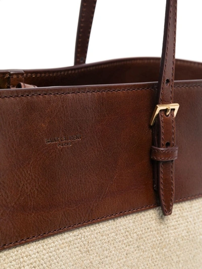 Saint Laurent Boucle Shopping Bag In Beige ModeSens