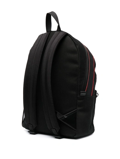 Shop Alexander Mcqueen Metropolitan Selvedge Backpack In Black