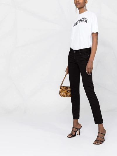 Shop Dsquared2 Jennifer Jeans In Black