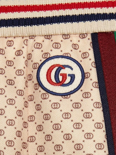 Shop Gucci Gonna Con Logo Gg In Beige