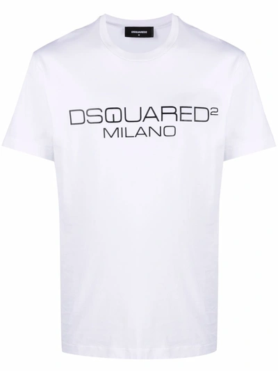 Shop Dsquared2 Milano T-shirt In White