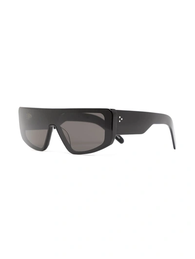 Shop Rick Owens Performa Sunglasses In Black