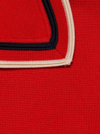 Shop Gucci Polo In Red