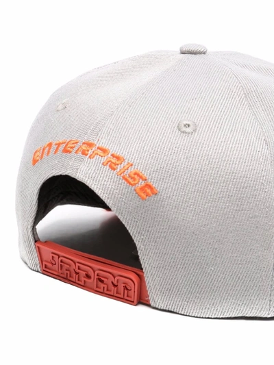 Shop Enterprise Japan Snapback Baseball Cap In Grey