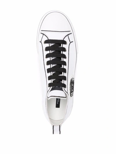 Shop Dolce & Gabbana Sneakers Portofino Light In White