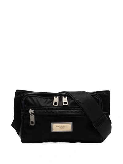 Shop Dolce & Gabbana Dg Belt Bag In Black