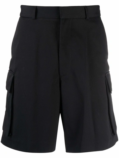 Shop Off-white Cargo Shorts In Black
