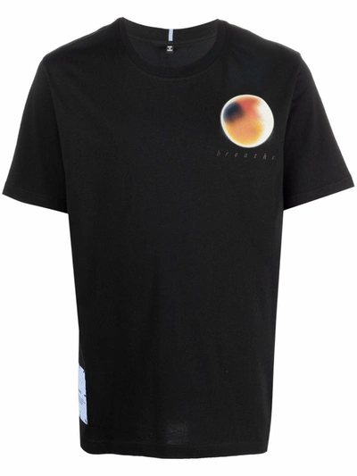 Shop Mcq By Alexander Mcqueen T-shirt Con Stampa In Black