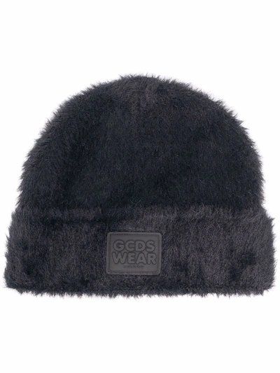 Shop Gcds Beanie Hat In Black