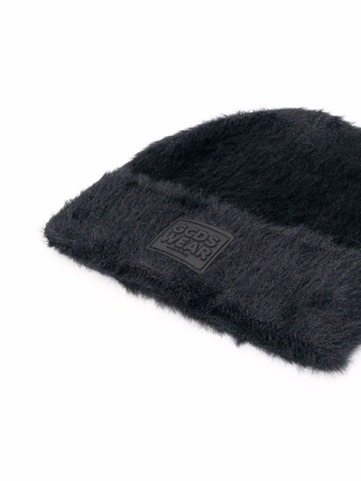 Shop Gcds Beanie Hat In Black