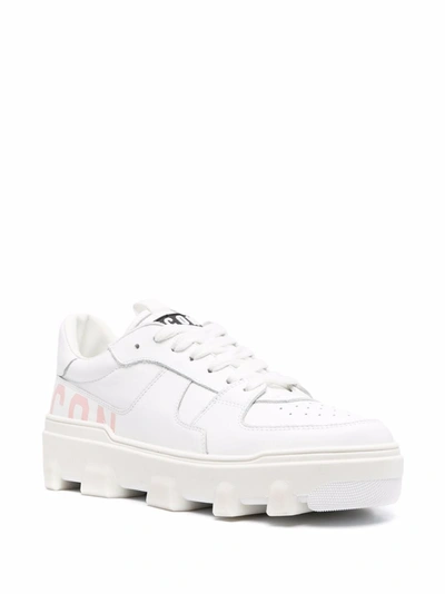 Shop Dsquared2 Basket Low Top Sneakers In White