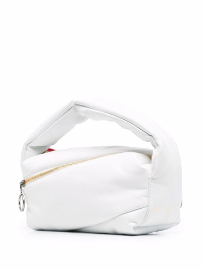 Shop Off-white Pump Pouch In White