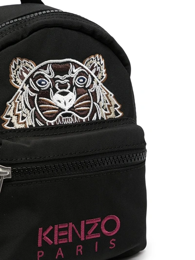 Shop Kenzo Mini Tiger Backpack In Black