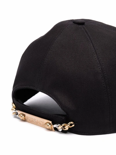 Shop Versace Cappello Da Baseball Con Logo In Black