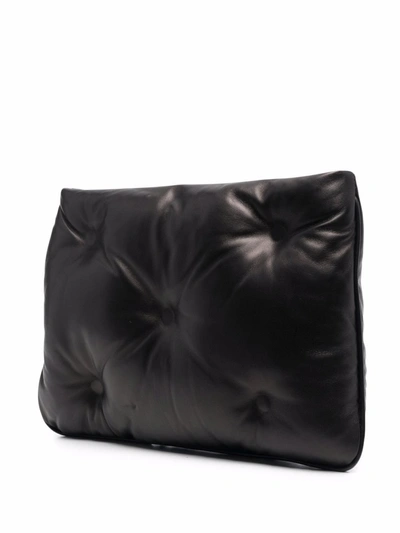 Shop Maison Margiela Glam Slam Clutch Bag In Black