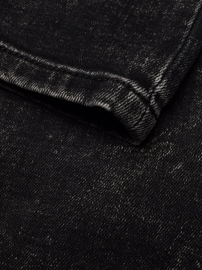 Shop Diesel Jeans Sleenker-x 09a17 In Black