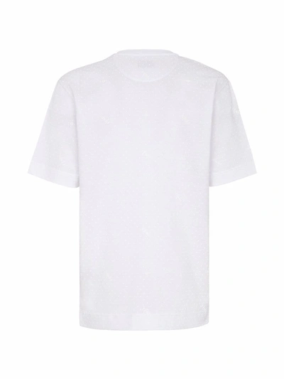 Shop Fendi T-shirt  Sky In White