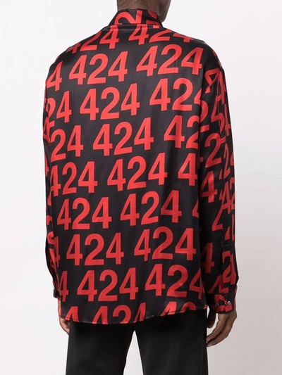 Shop 424 Camicia  In Black