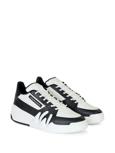Shop Giuseppe Zanotti Sneakers Talon In White