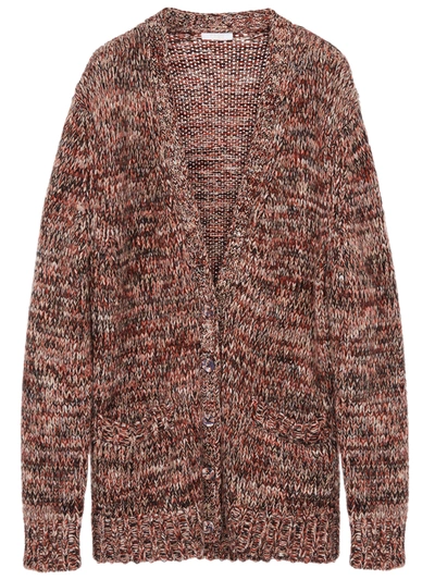 Cashmere And Wool-blend Cardigan In Multicolor