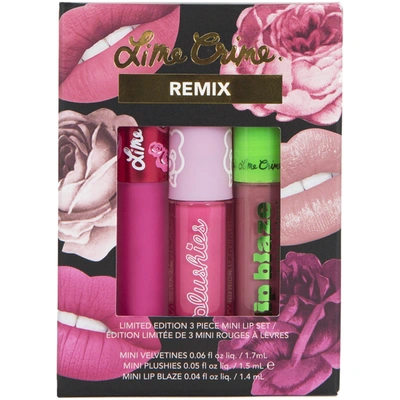 Shop Lime Crime Remix Mini Lip Set (worth £27.00)