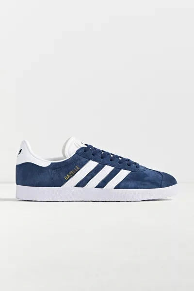 Shop Adidas Originals Gazelle Sneaker In Blue/navy