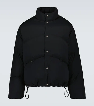 Shop Acne Studios Down-filled Puffer Jacket In Black