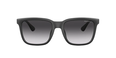 Armani Exchange Man Sunglasses Ax4112su In Grey Gradient Blue
