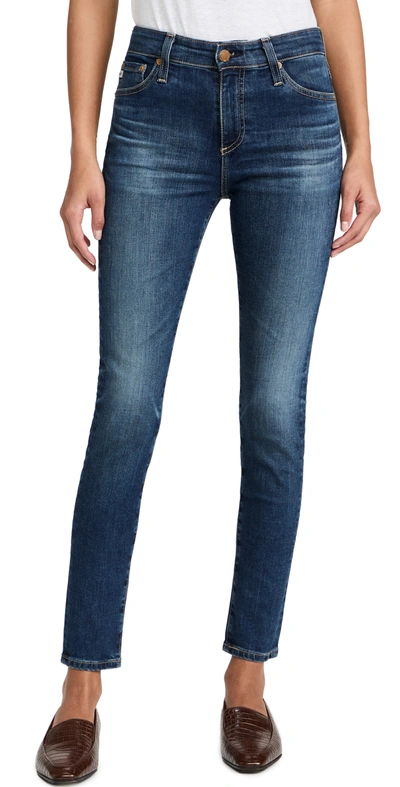 Shop Ag Farrah Skinny Ankle Jeans 7 Years Clover