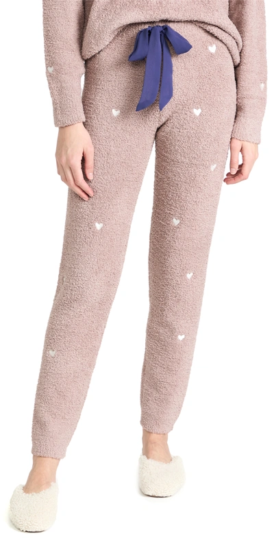 Shop Honeydew Intimates Snow Angel Joggers In Maple Hearts