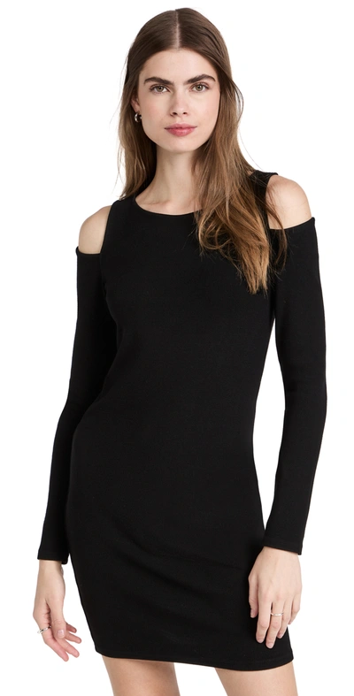 Shop Velvet Linnie Dress In Black