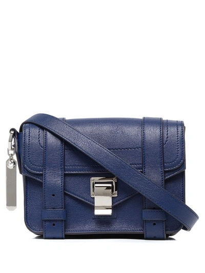 Shop Proenza Schouler Ps1 Crossbody Bag In Blau