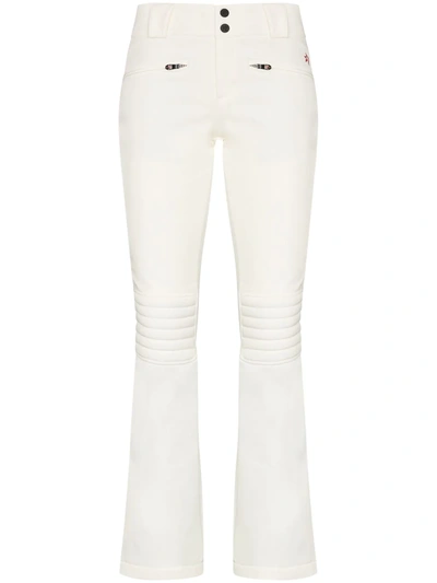 Shop Perfect Moment Aurora Flare Ski Trousers In White