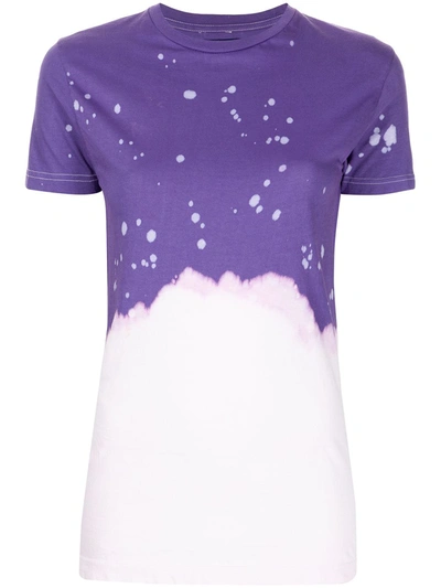 Shop La Detresse Grape Crush Tie-dye T-shirt In Violett