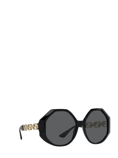 Shop Versace Eyewear Sunglasses In Black