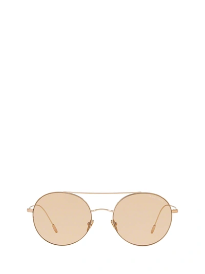 Shop Giorgio Armani Sunglasses In Bronze