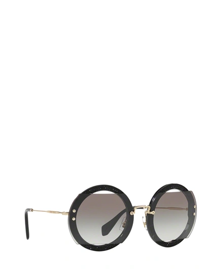 Shop Miu Miu Eyewear Sunglasses In Black