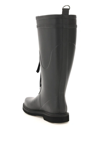 Shop Off-white 'for Riding' Rainboots In Black