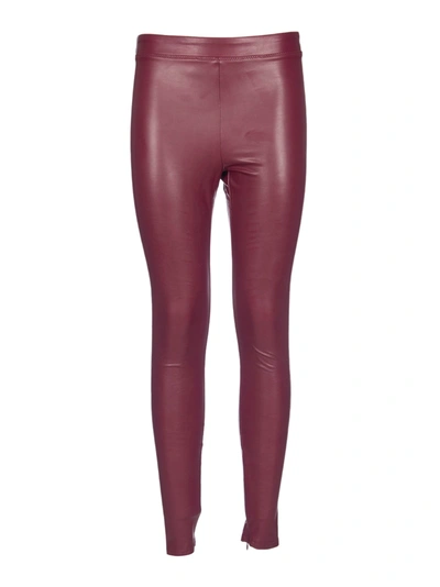 Shop Michael Michael Kors Trouser In Plum