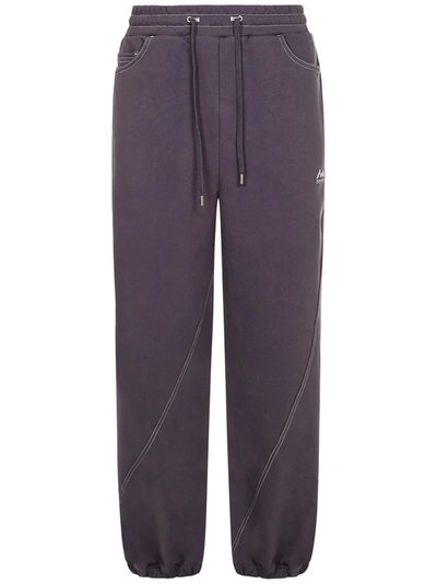 Shop Ader Error Admore Trousers In Grey