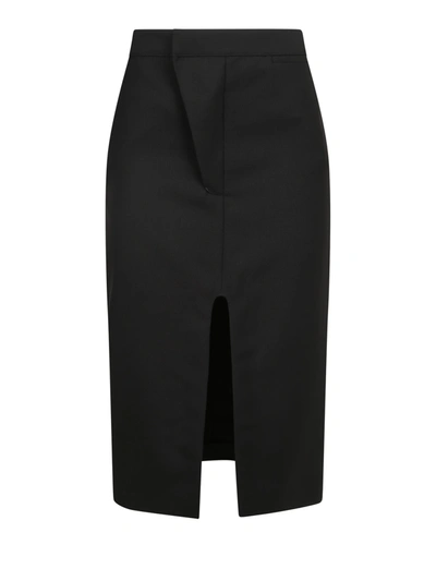 Shop Ambush Split Skirt In Black