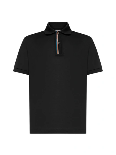 Shop Paul Smith Polo Shirt In Black
