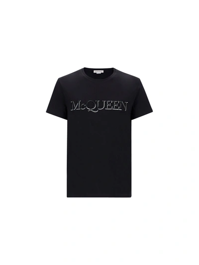 Shop Alexander Mcqueen T-shirt In Black/mix