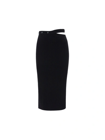 Shop Off-white Skirt In Black No Color