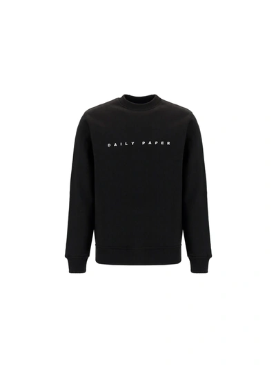 Shop Daily Paper Alias Sweatshirt In Black