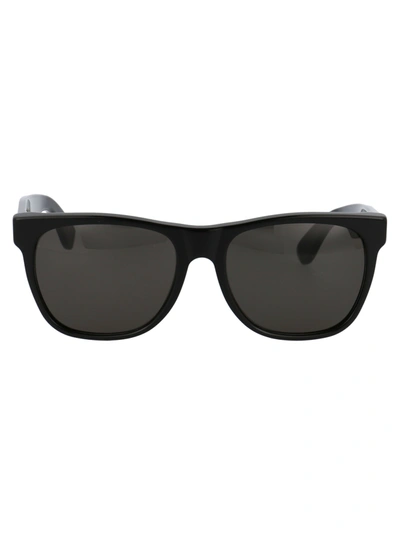 Shop Retrosuperfuture Classic Sunglasses In Black